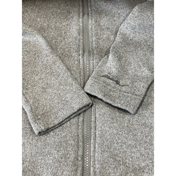 Eddie Bauer Women’s Size Medium Gray Full Zip Pockets Fleece Athletic Jacket - Picture 9 of 14